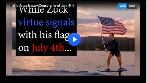 Meta censored hashtag "revolution" on Facebook on July 4.