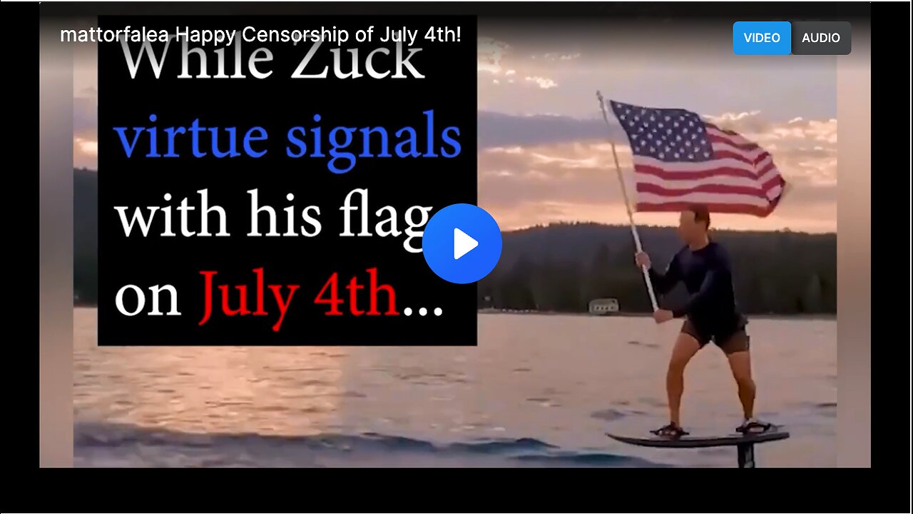 Meta censored hashtag "revolution" on Facebook on July 4.