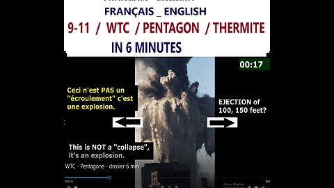 (Fran, Eng) WTC: 3 towers collapse / 94 beams / Thermite / Pentagon