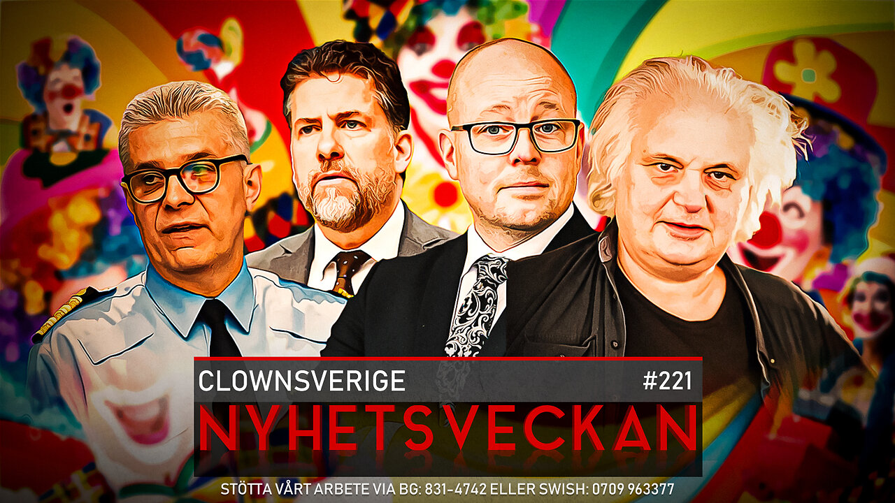 Nyhetsveckan 221 - Clownsverige, Reinfeldt fotbollschef, fred i Ukraina?