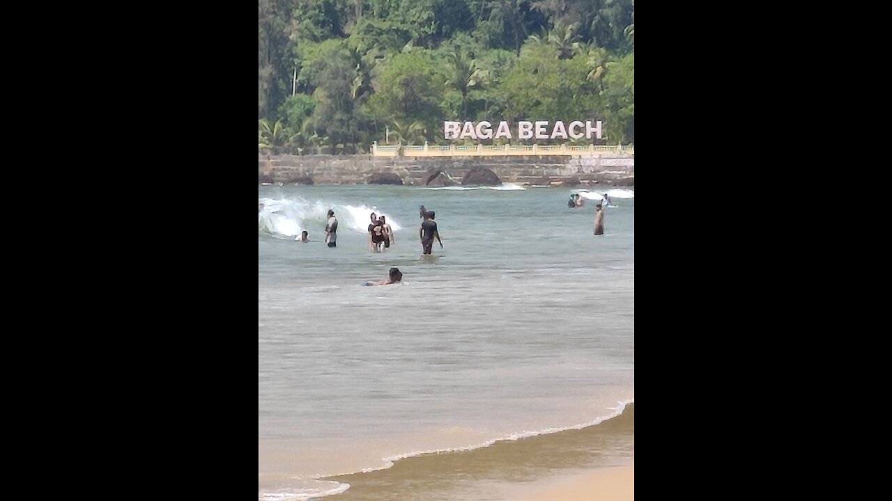 Goa sea view#baga beach