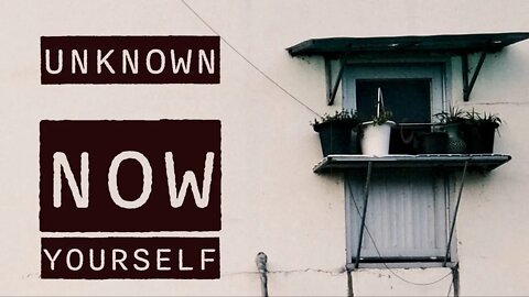 Unknown, Now, Yourself | amihai.Substack.com | Art of Now