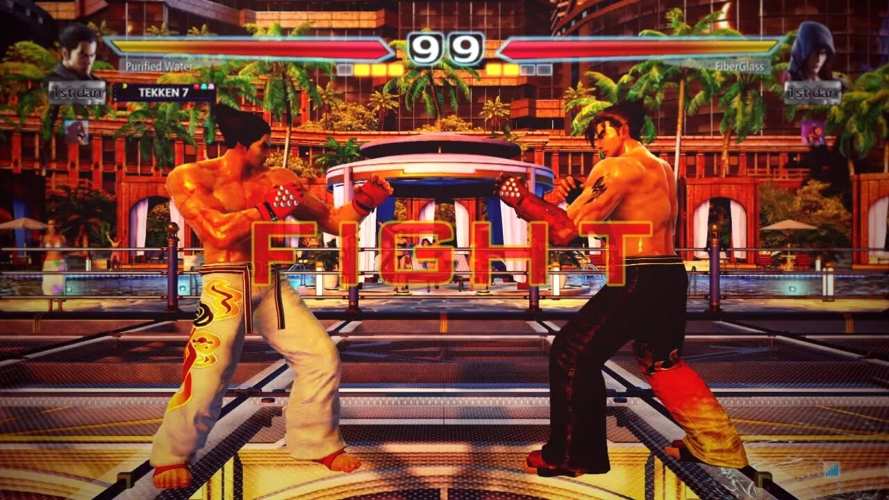 Tekken 7 but with Tekken 4 Beach vibes