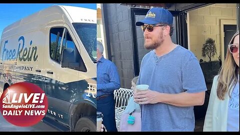 LIVE DAILY NEWS | Cole Hauser Takes Longhorn Coffee to the Train Station