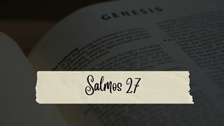 SALMO 25 -28 PARA MEDITAR E LOUVAR DEUS - Conhecimento e Louvou - Vídeo 26