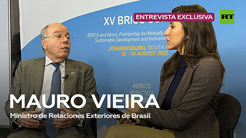 EXCLUSIVA: El canciller de Brasil comenta la expansión de los BRICS