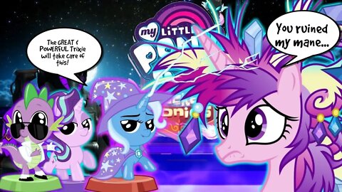 Trixie, Starlight, & Retro Spike take on Grade 4 Master Princess Cadence!