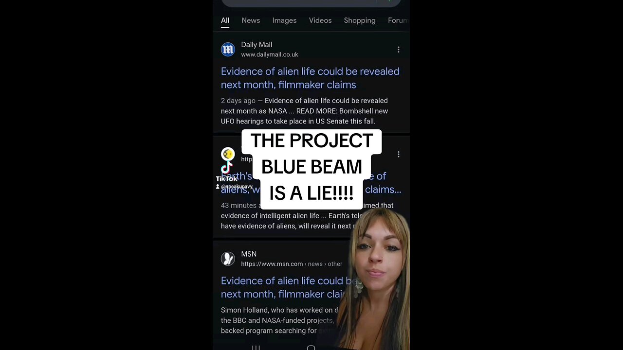 GOVERNMENT WILL ADMIT ALIENS EXIST SOON, PROJECT BLUE BEAM IS A LIE