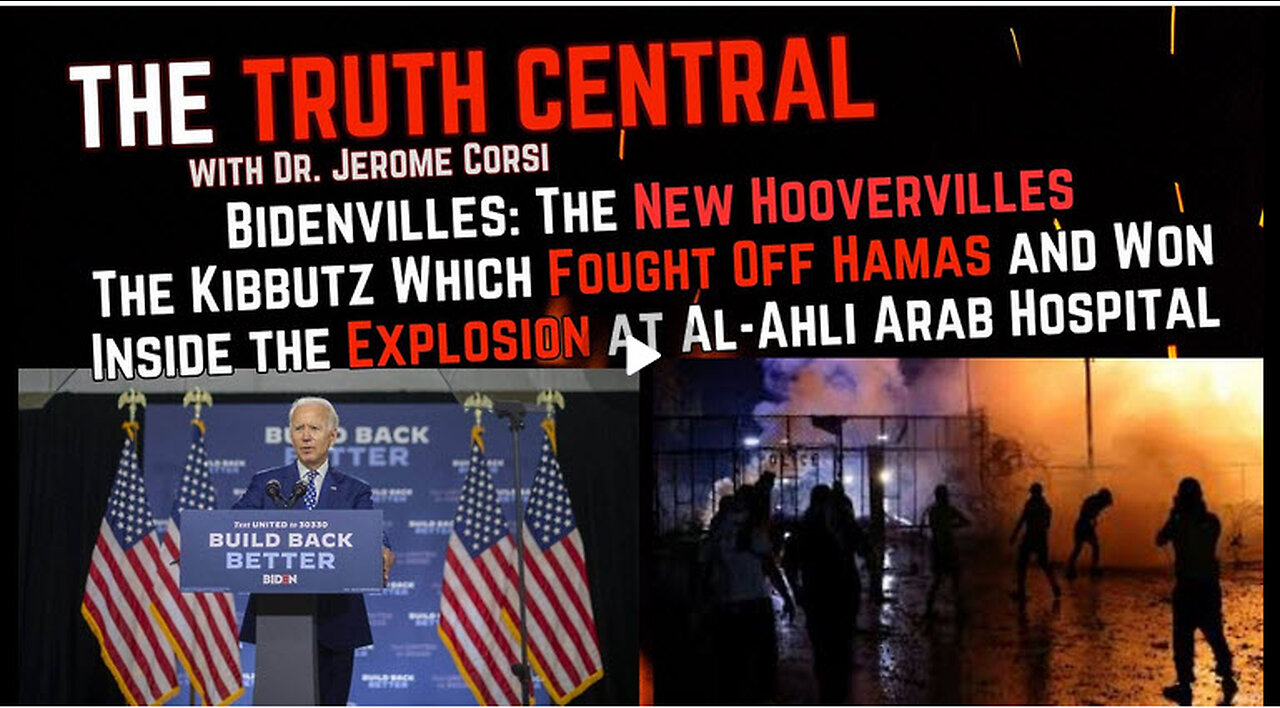 Bidenvilles; The New Hoovervilles; Inside the Explosion at Al-Ahli Hospital in Gaza