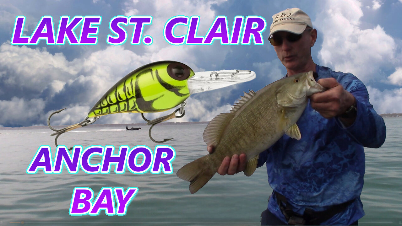 Lake St. Clair Anchor Bay Early Spring Smallmouth Bass Fishing