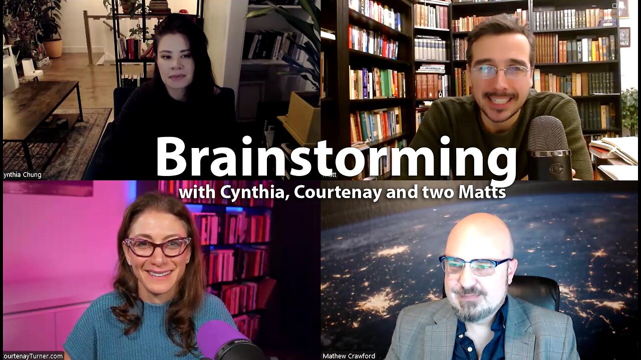 Brainstorm Session with Courtenay Turner, Cynthia Chung, Mathew Crawford and Matt Ehret