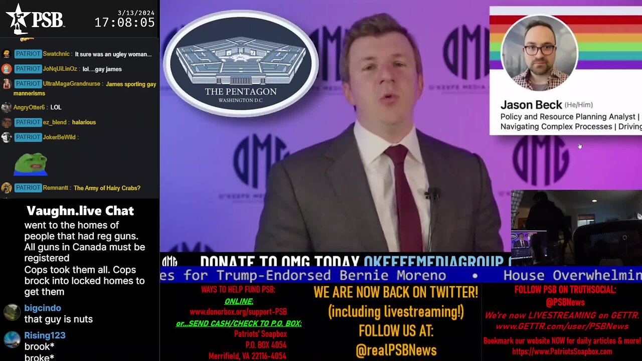 2024-03-13 17:00 EDT - Freedom Rings: with Pamphlet Anon
