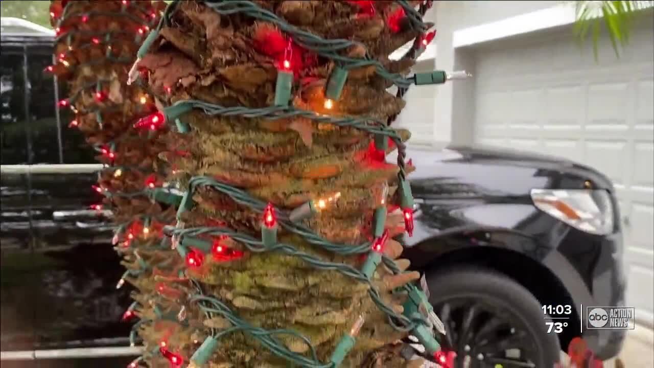 Hillsborough County homeowner faces fines for putting Christmas lights up too early