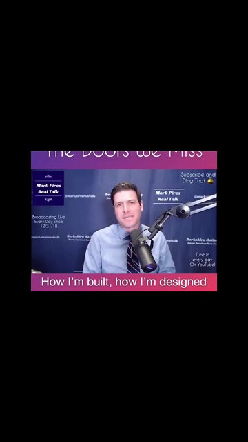 The doors we miss. We get totally sidetracked by life and we miss opportunities right in front of us