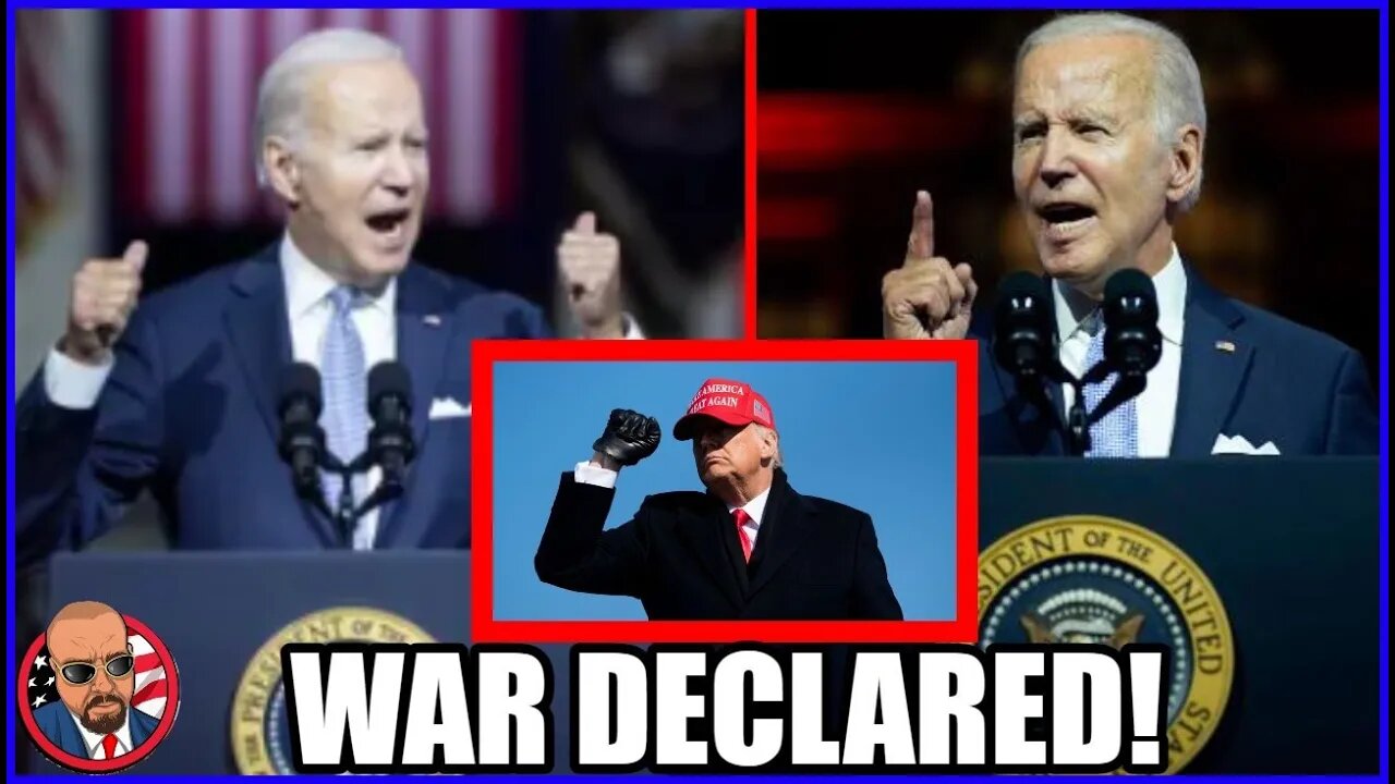 Joe Biden declares WAR on MAGA and his Political Opposition, Calls MAGA a Threat to America!