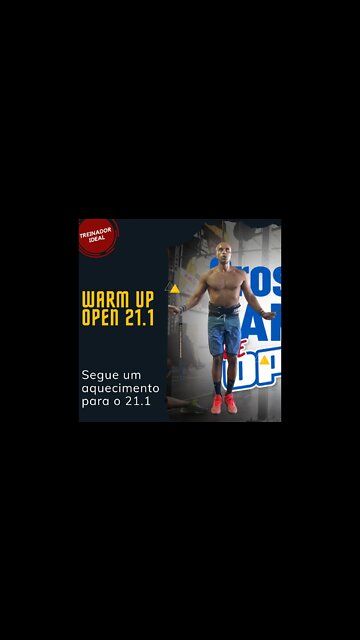 Crossfit Open 2021 - Warm Up 21.1 #Shorts - Rotina de Aquecimento - Games