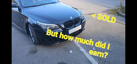 I sold my BMW for how much?