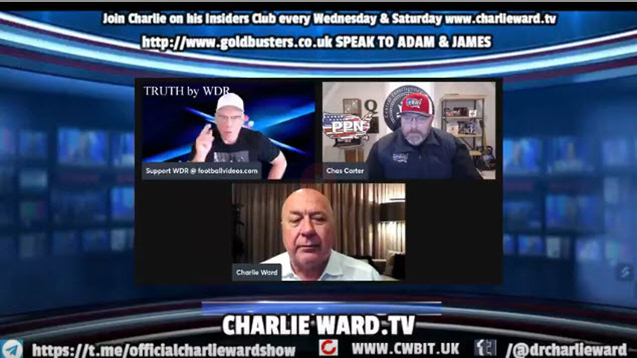 ALIEN INVASION, THE TOP 20 TRUTHERS WITH WDR, CHAS CARTER & CHARLIE WARD