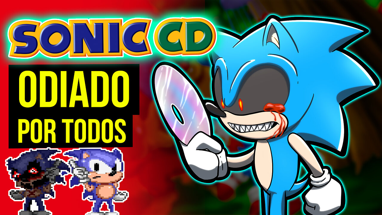 SONIC CD mais PROBLEMATICO de TODOS | Rk Play