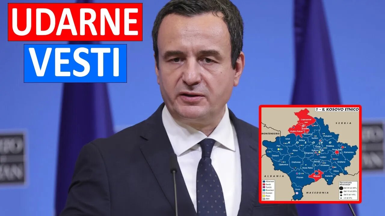 KURTI OVOM IZJAVOM ZALEDIO SRPSKE POLITICARE KOSOVO SPROVODI DEMOKRATIJU