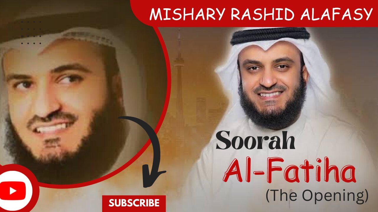 Surat Al-Fatiha - Mishary Rashid Alafasy English Translation |سورة الفاتحة|