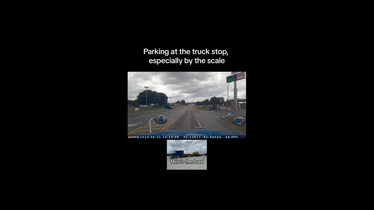 Problems with parking at truck stops