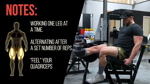 Leg Extensions - Singles