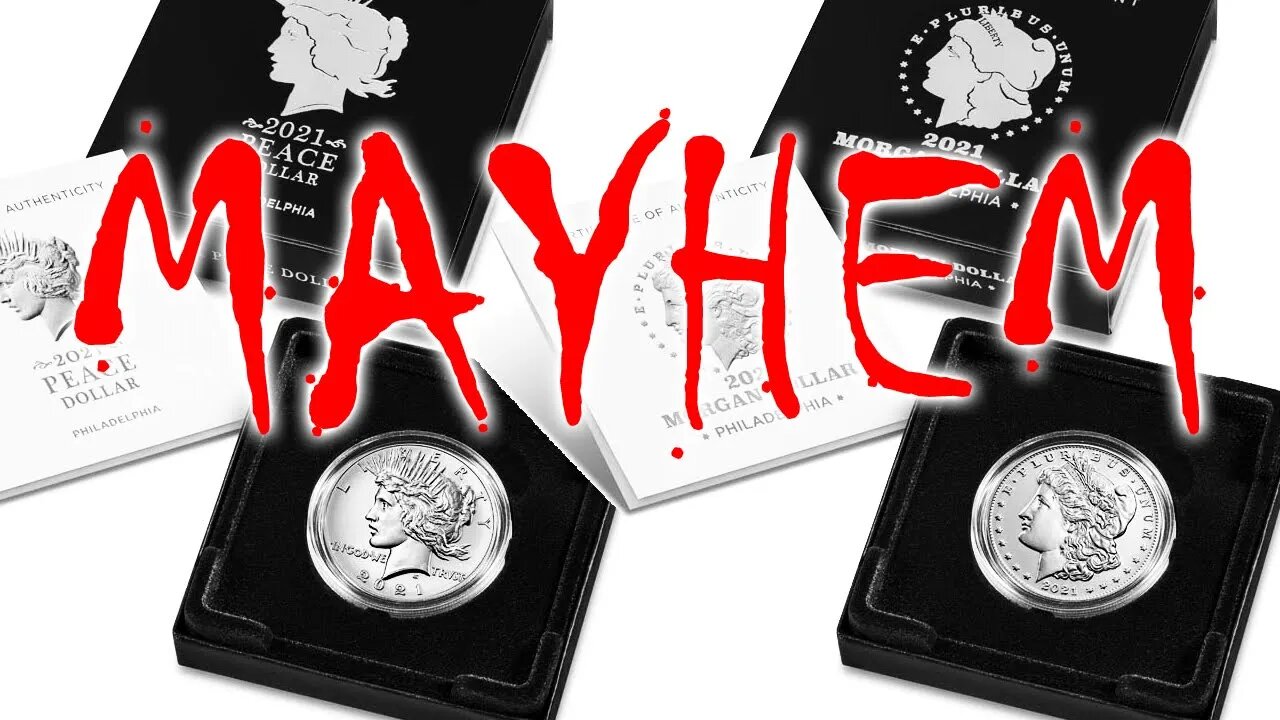 U.S. Mint Mayhem Continues In 2021 Peace & Morgan Silver Dollar Release