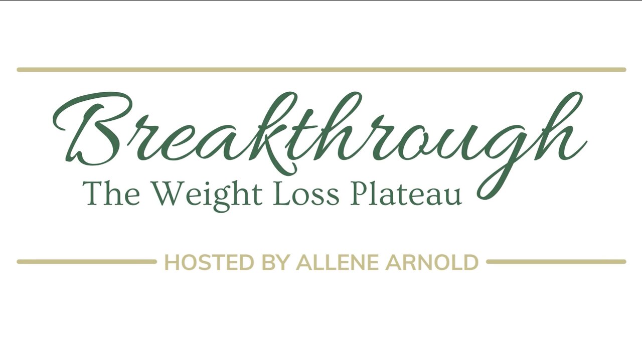 Breakthrough The Weight Loss Plateau with Dr. Elizabeth Rodgers