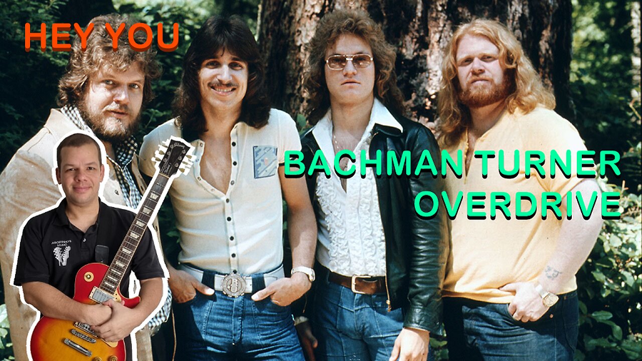 Como tocar HEY YOU (Bachman Turner Overdrive) - Aula Completa + PDF