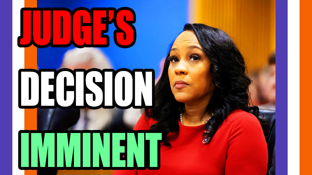 🚨BREAKING: Fani Willis's Disqualification Decision Imminent 🟠⚪🟣