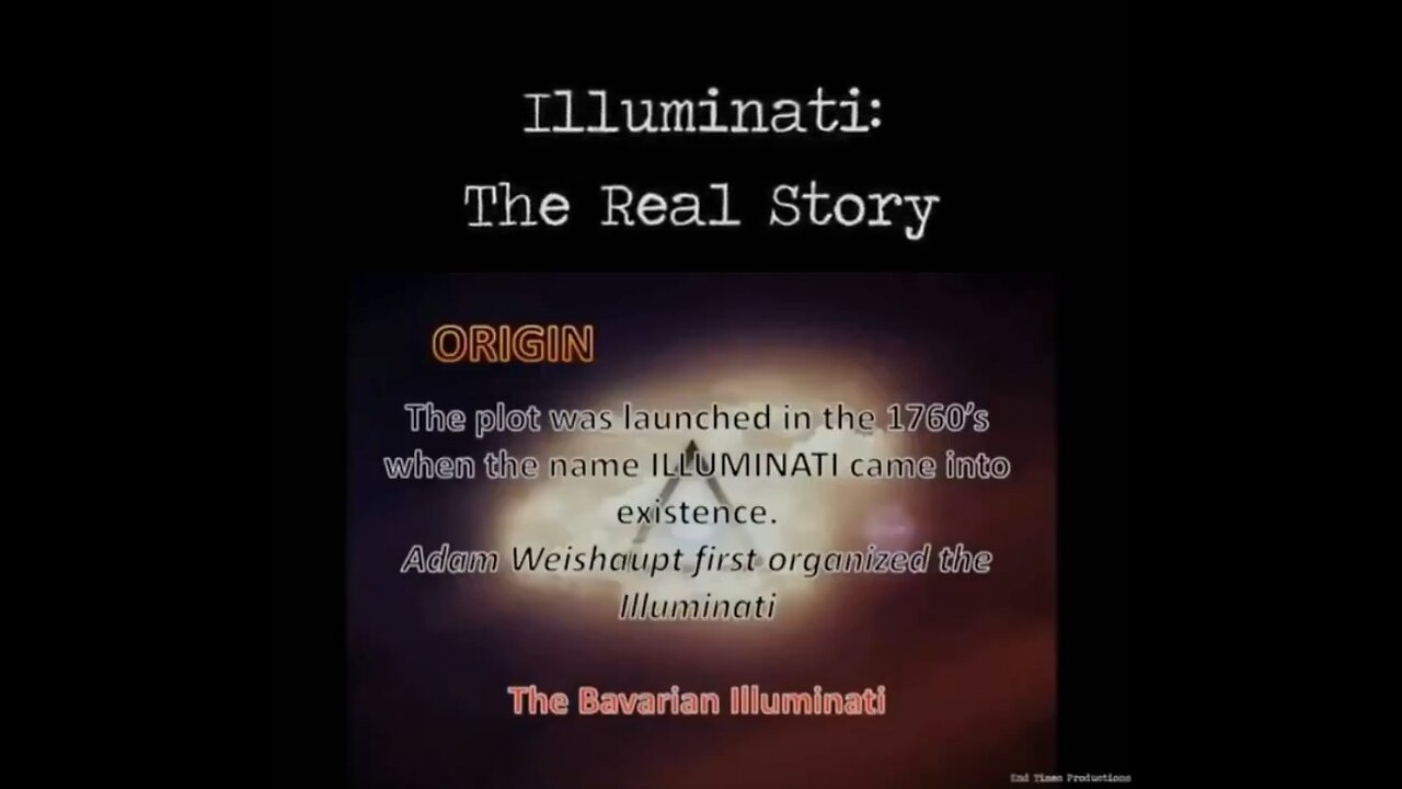 ILLUMINATI - THE REAL STORY '' (DOCUMENTARY)