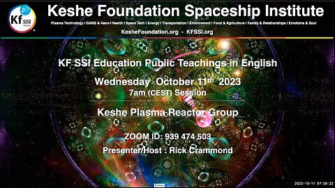 Keshe Plasma Reactor Group 2023-10-11-T1