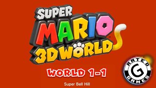 Super Mario 3D World No Commentary - World 1-1 - All Stars and Stamps