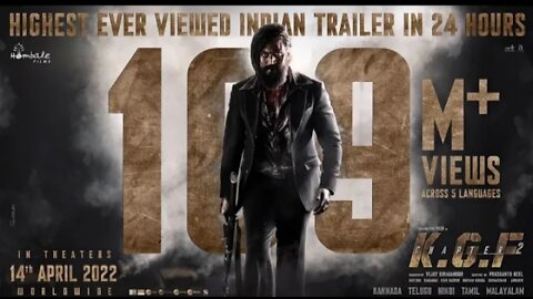 kgf chapter 2 trailer hindi 2022