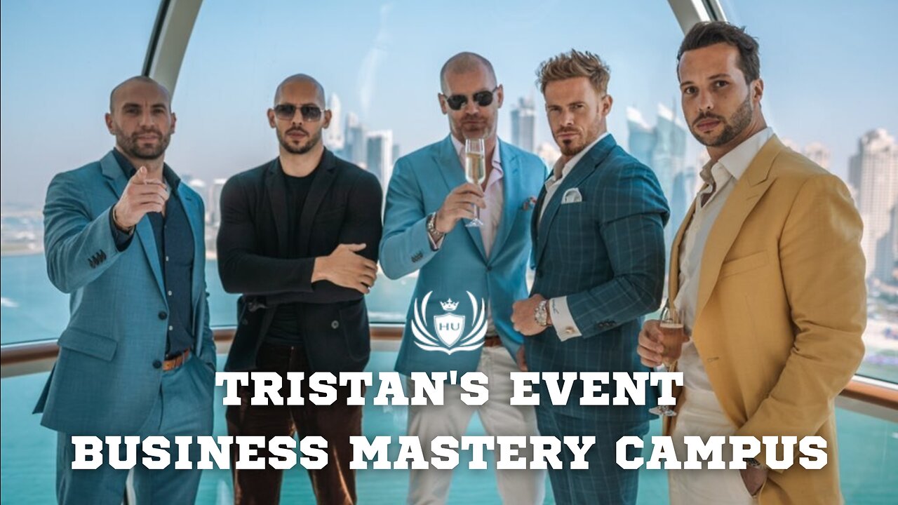 Tristan Tate - 「 Business Mastery 」| EVENT | 4K