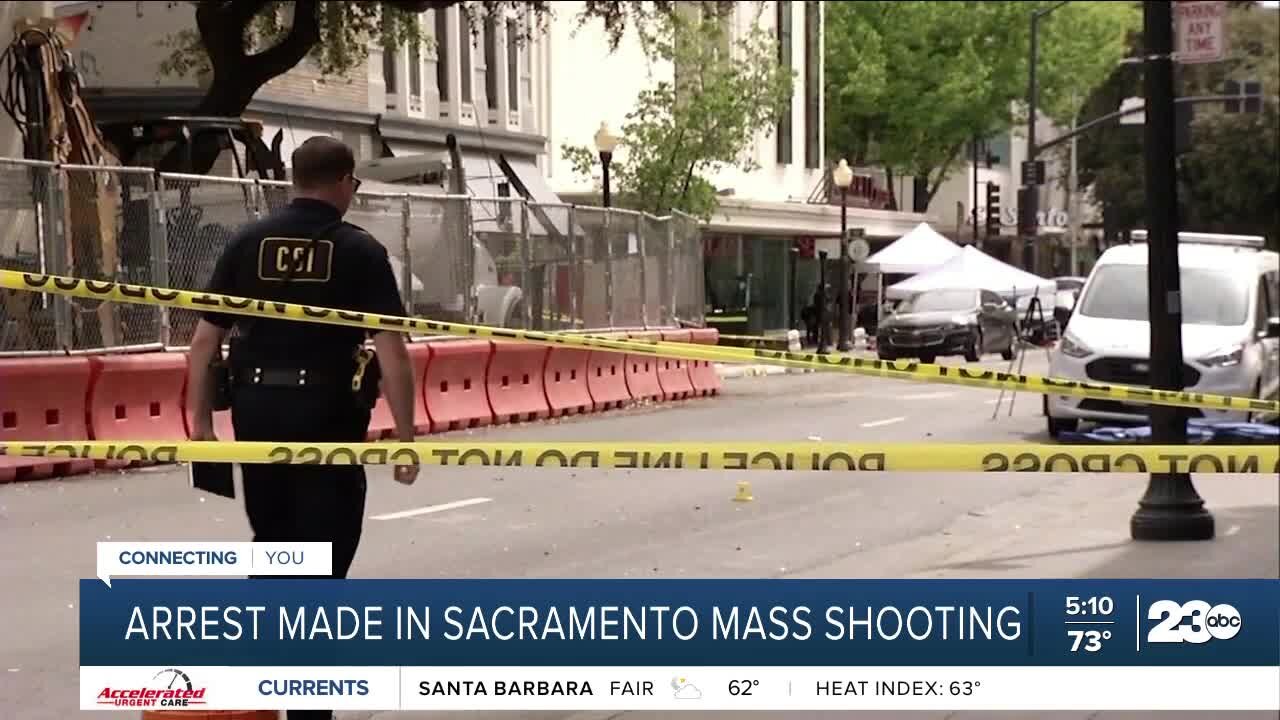 Arrest made in Sacramento mass shooting