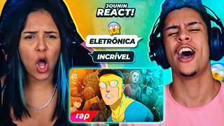 Rap do Invencível - O MUNDO VAI ME CHAMAR DE HERÓI | NERD HITS | [React Rap Nerd] 🔥