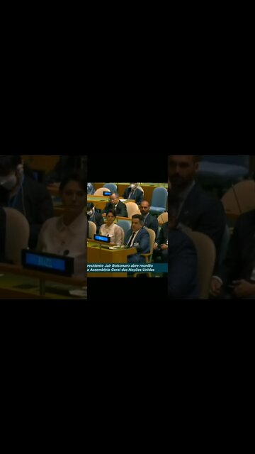 BOLSONARO esnoba lula diante do mundo.