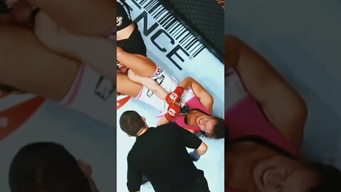 miesha tate block fight #shorts