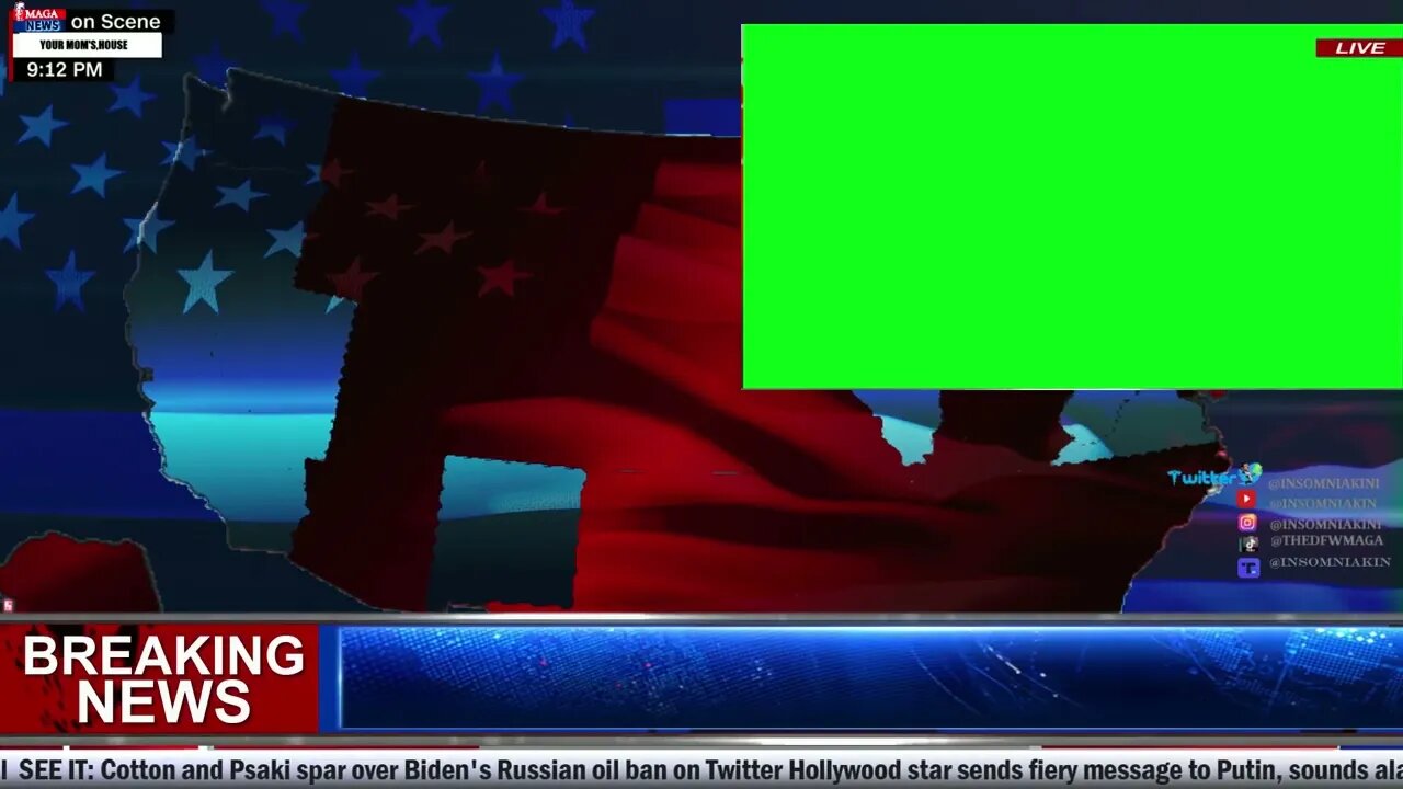 NEWS PERSONAL PRE SINGLE GREEN SCREEN EFFECTS/ELEMENTS