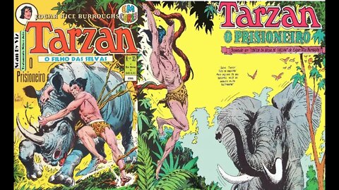 TARZAN FORMATINHO 35 O PRISIONEIRO- #museudogibi #quadrinhos #comics #manga