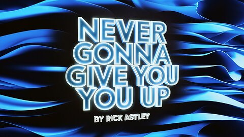 Never Gonna Give You Up by Rick Astley (AI Cover)