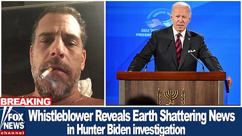 TODAY NEWS 7/8/2023 WHISTLEBLOWER REVEALS EARTH SHATTERING NEWS IN HUNTER BIDEN INVESTIGATION