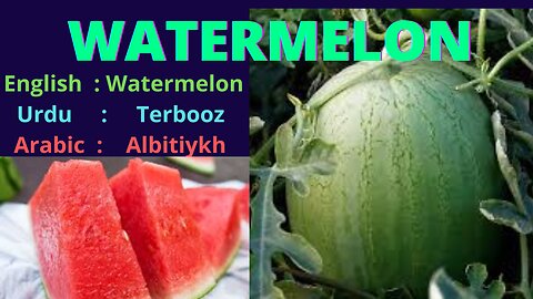 Watermelon and its benefits