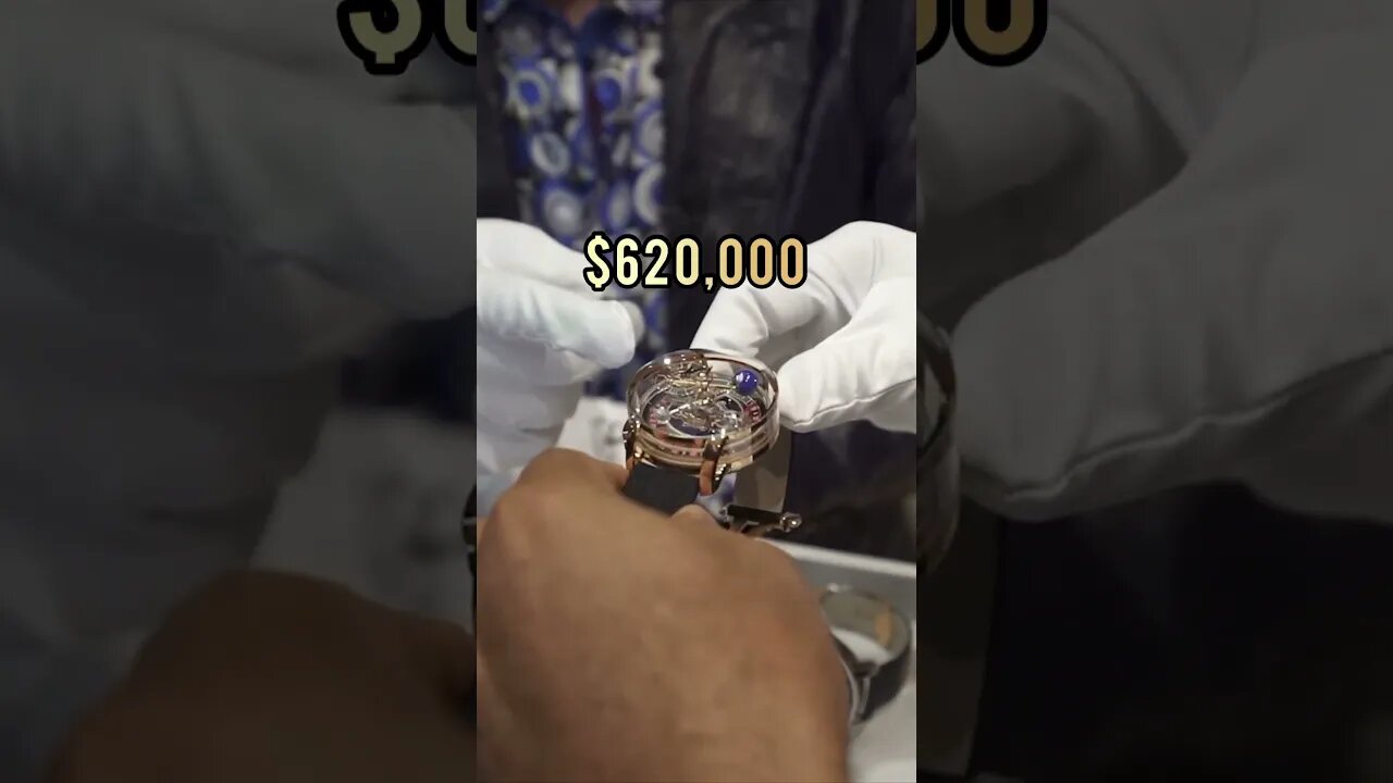 DRAKE's favorite WATCH has a roulette wheel!