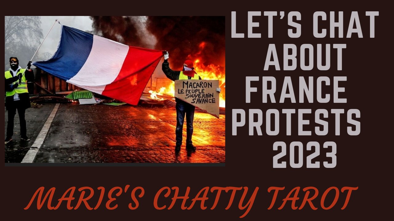 Let's Chat About France Protesting "Pension"/April 2023