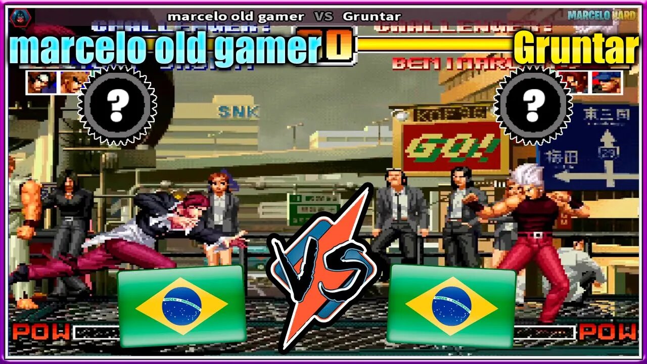 The King of Fighters '96 The Anniversary Edition (marcelo old gamer Vs. Gruntar) [Brazil Vs. Brazil]