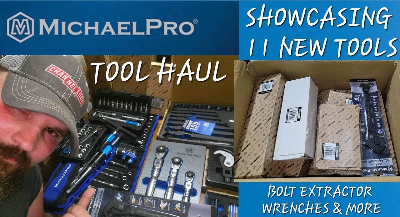 Michael Pro Tool Haul (Showcasing 11 new Tools)