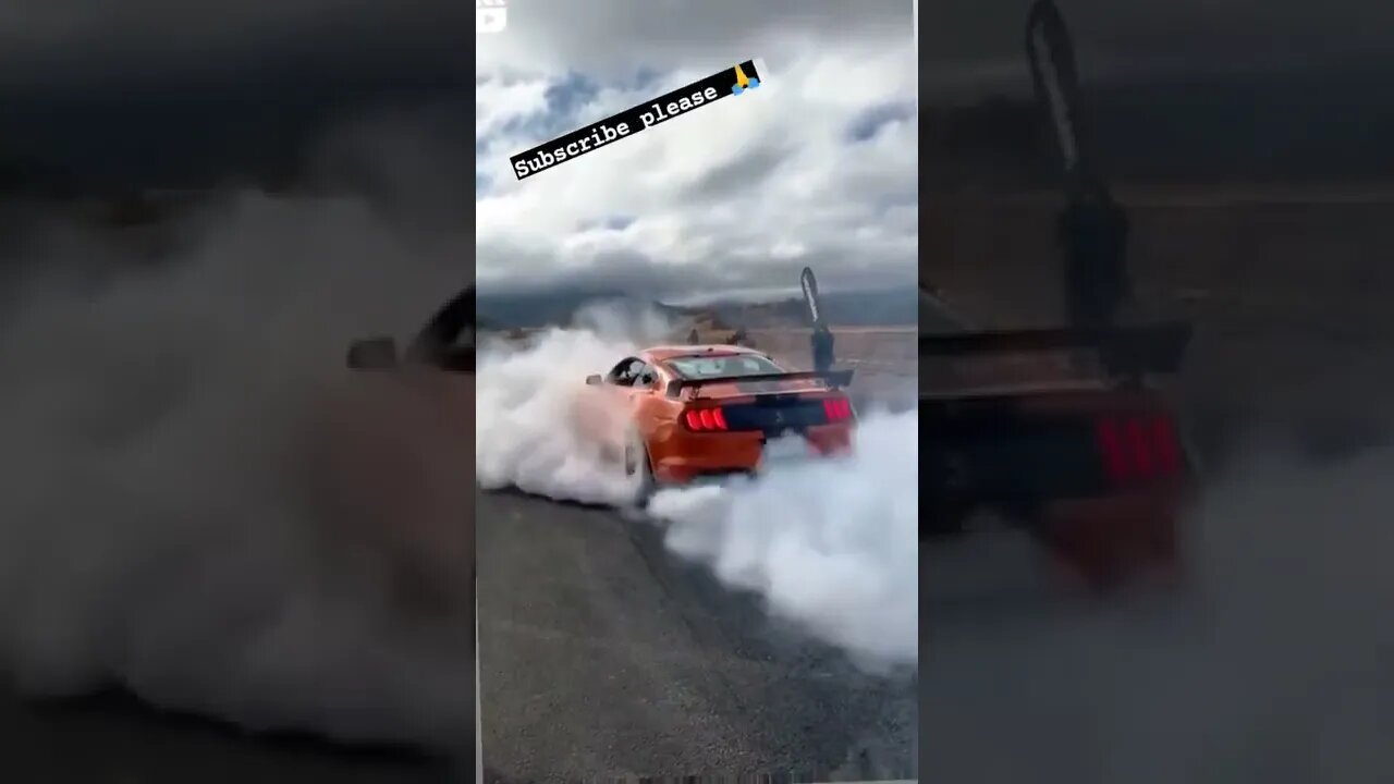 mustang burnout 💨💨🔥🔥 #mustang #onepercent_clubb #cars #shorts #viral #youtube #subscribe